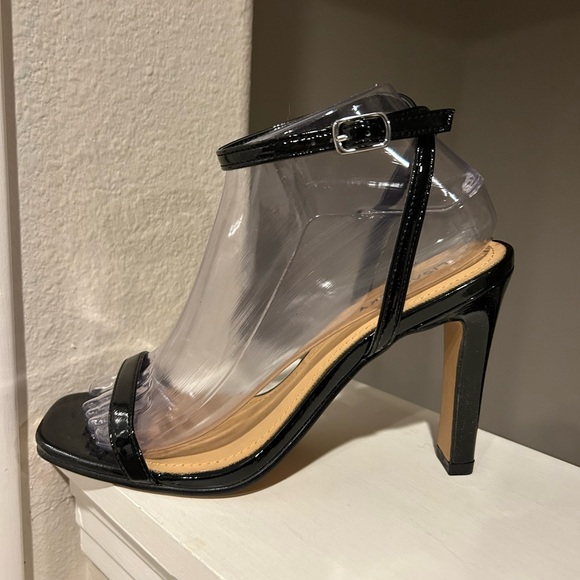 Lisa Vicky - Grace Black Ankle Strap Stiletto Sandal Women Size 8M - Picture 6 of 10